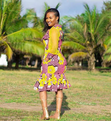 Ankara Short Gown Styles From Nana Ama Mcbrown S Wardrobe Claraito S Blog