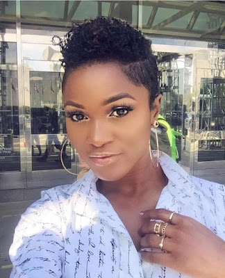 10 Nigerian Female Celebrity hairstyles that will make you to cut your ...