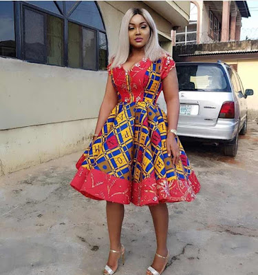 Celebrity Ankara Styles: 20+ Classy Ankara Styles worn by Mercy Aigbe ...