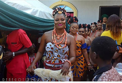 Check out the Igbo Traditional Wedding Attire From Chizzy Alichis's ...