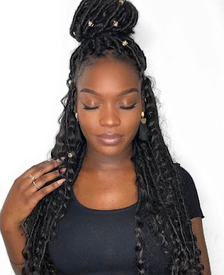 Goddess Faux Locs Styles For A Glamorous Look - Claraito's Blog