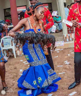 Check Out Igbo Traditional Wedding Attire For Bride and Groom ...