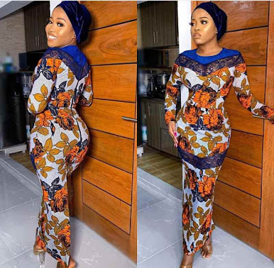 Asoebi Styles With Lace and Ankara - Trendy Designs - Claraito's Blog