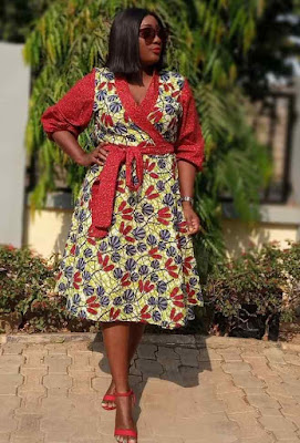 40 Ankara Wrap Dress Styles For Women: Styles In Trend - Claraito's Blog