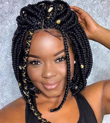 Cute Short Braided Bob Hairstyles for Black Women to Try - Claraito's Blog