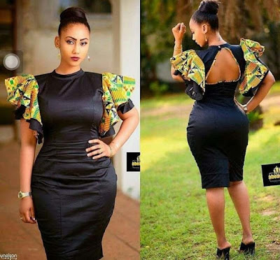 40 Latest Plain and Pattern Styles for Ladies in Nigeria to Try ...