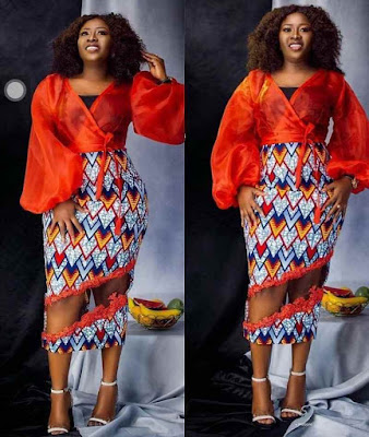 40 Latest Plain and Pattern Styles for Ladies in Nigeria to Try ...