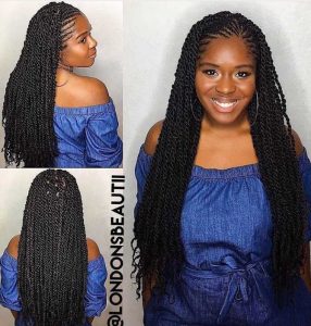 60 Latest Kinky Twist Hairstyles 2023-2024 - Claraito's Blog