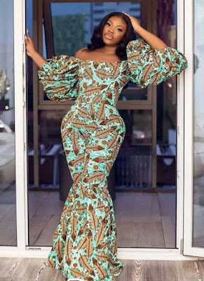 50 Pictures of Simple Ankara Styles for Ladies: Trendy Designs ...