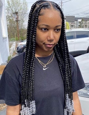 50+ Cute Knotless Braids Styles - Styles to Try - Claraito's Blog