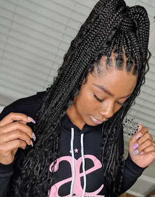 50+ Cute Knotless Braids Styles - Styles to Try - Claraito's Blog