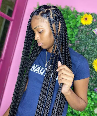 50+ Cute Knotless Braids Styles - Styles to Try - Claraito's Blog