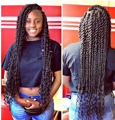 Trending Twist Braids Hairstyles Pictures - Claraito's Blog