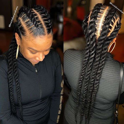 Trending Twist Braids Hairstyles Pictures - Claraito's Blog