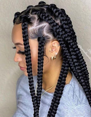 52 Trending Box Braids Styles Pictures - Claraito's Blog