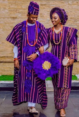 53 Amazing Aso Oke Styles for Wedding - For Bride and Groom - Claraito ...