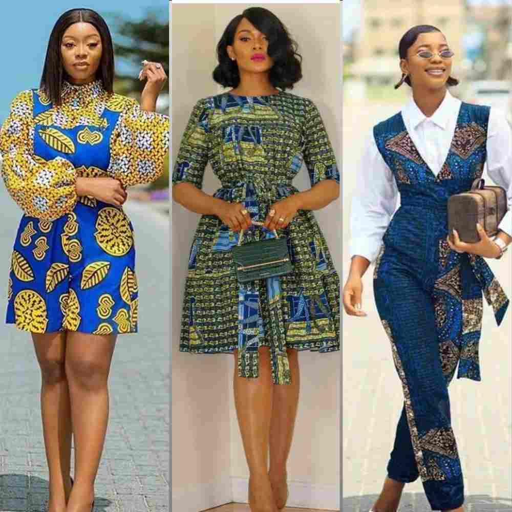30 Ankara styles for workplace: Nigerian Ladies Ankara work outfit ...