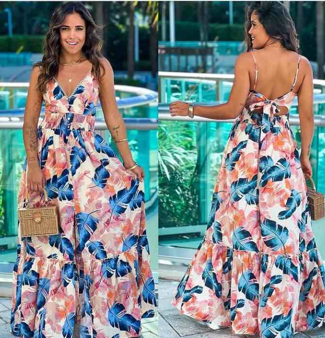 43 Best Floral Dress Designs for Ladies 2022-2023 - Claraito's Blog