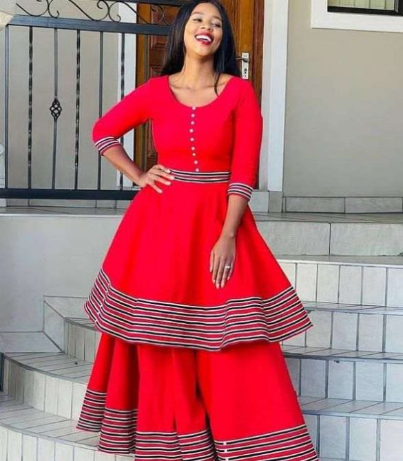Stunning Xhosa Traditional Dresses Images for Events - Claraito's Blog