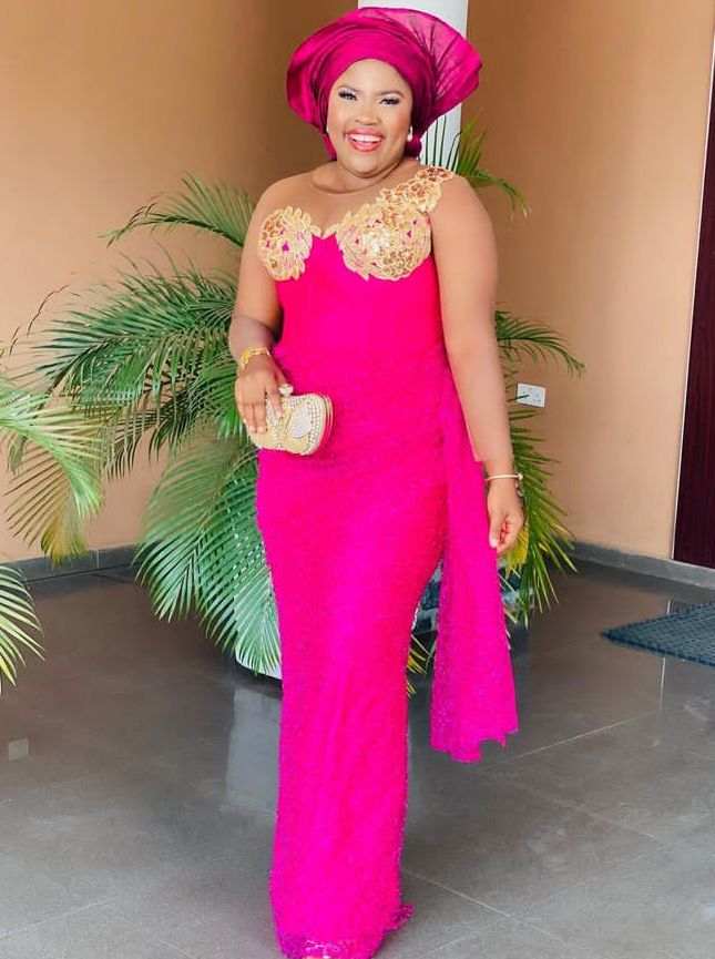 Pink Asoebi Styles from Ekene Umenwa's Wedding - Claraito's Blog