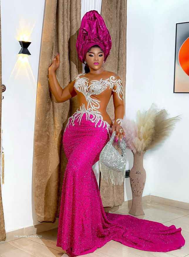 Pink Asoebi Styles from Ekene Umenwa's Wedding - Claraito's Blog