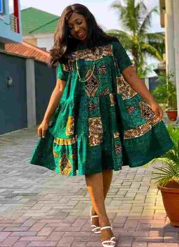 New Ankara Free Gown Styles in Nigeria for Women 2024 - Claraito's Blog