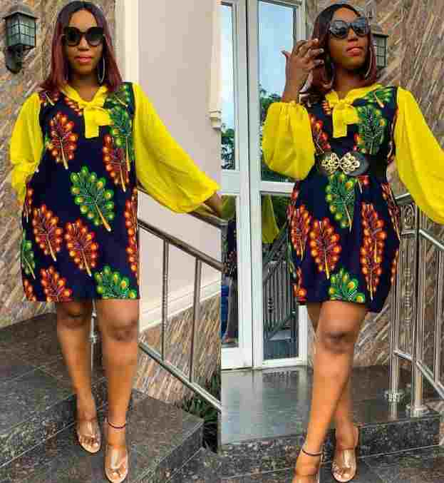 2 Yards Ankara Short Gown Styles for a Stunning Look - Claraito's Blog