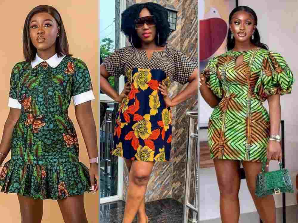 2 Yards Ankara Short Gown Styles 2024 - Claraito's Blog